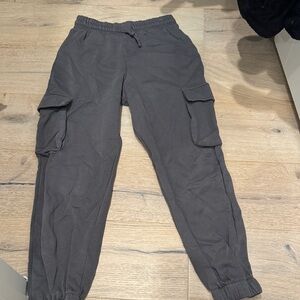 ZARA Gray Cargo Joggers